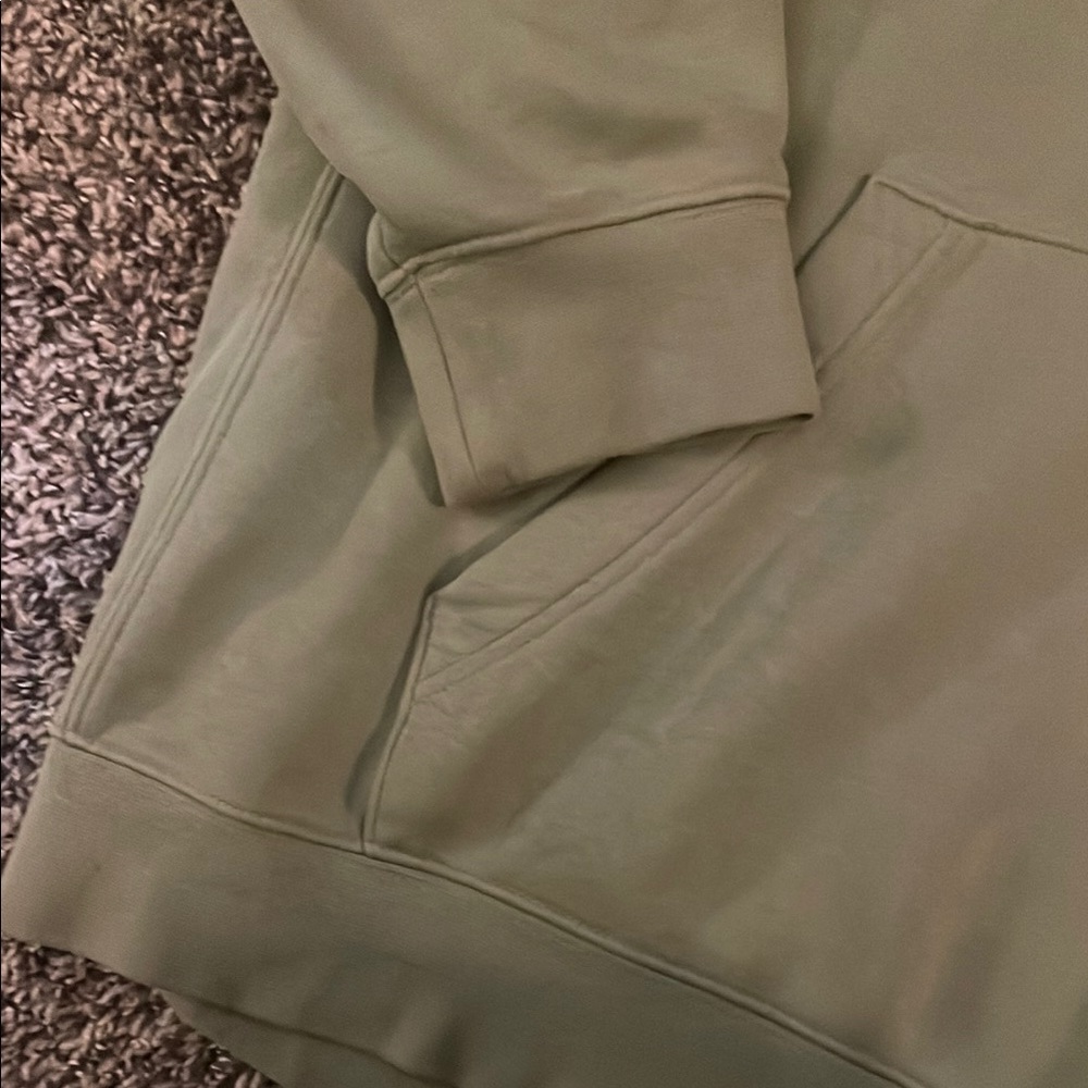 Nike Men's Olive Sweater Hoodie - Picture 2 of 8
